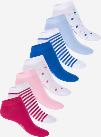 footstar Ankle Socks 'Ringel' in Pink: front