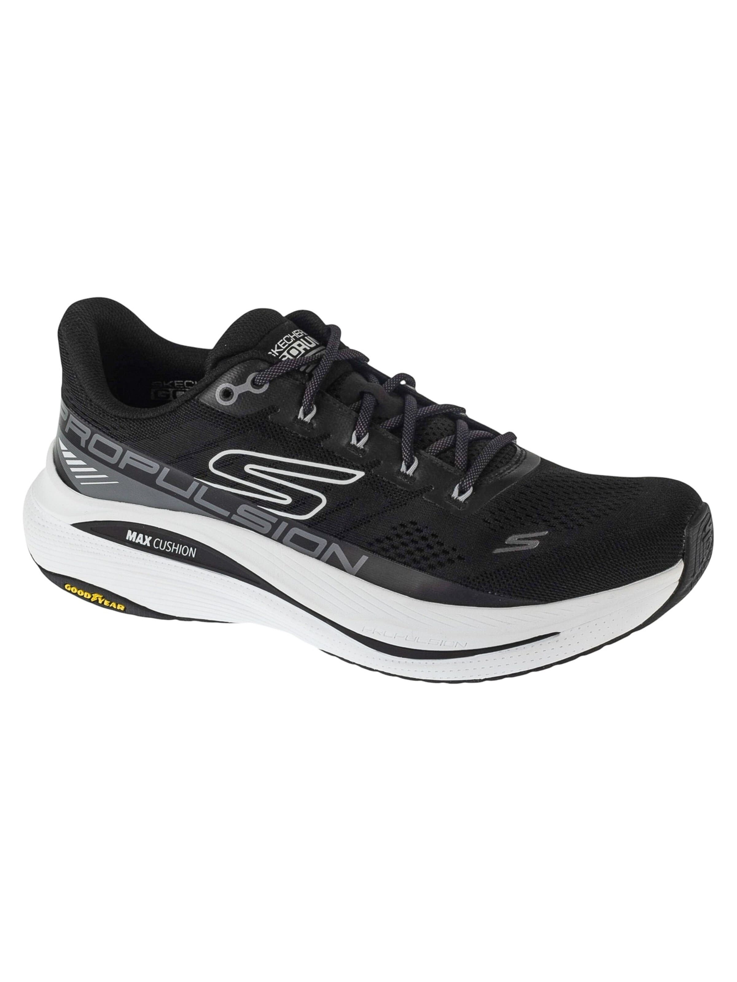 SKECHERS Running shoe 'Skechers Max Cushioning Propulsion' in Black: front