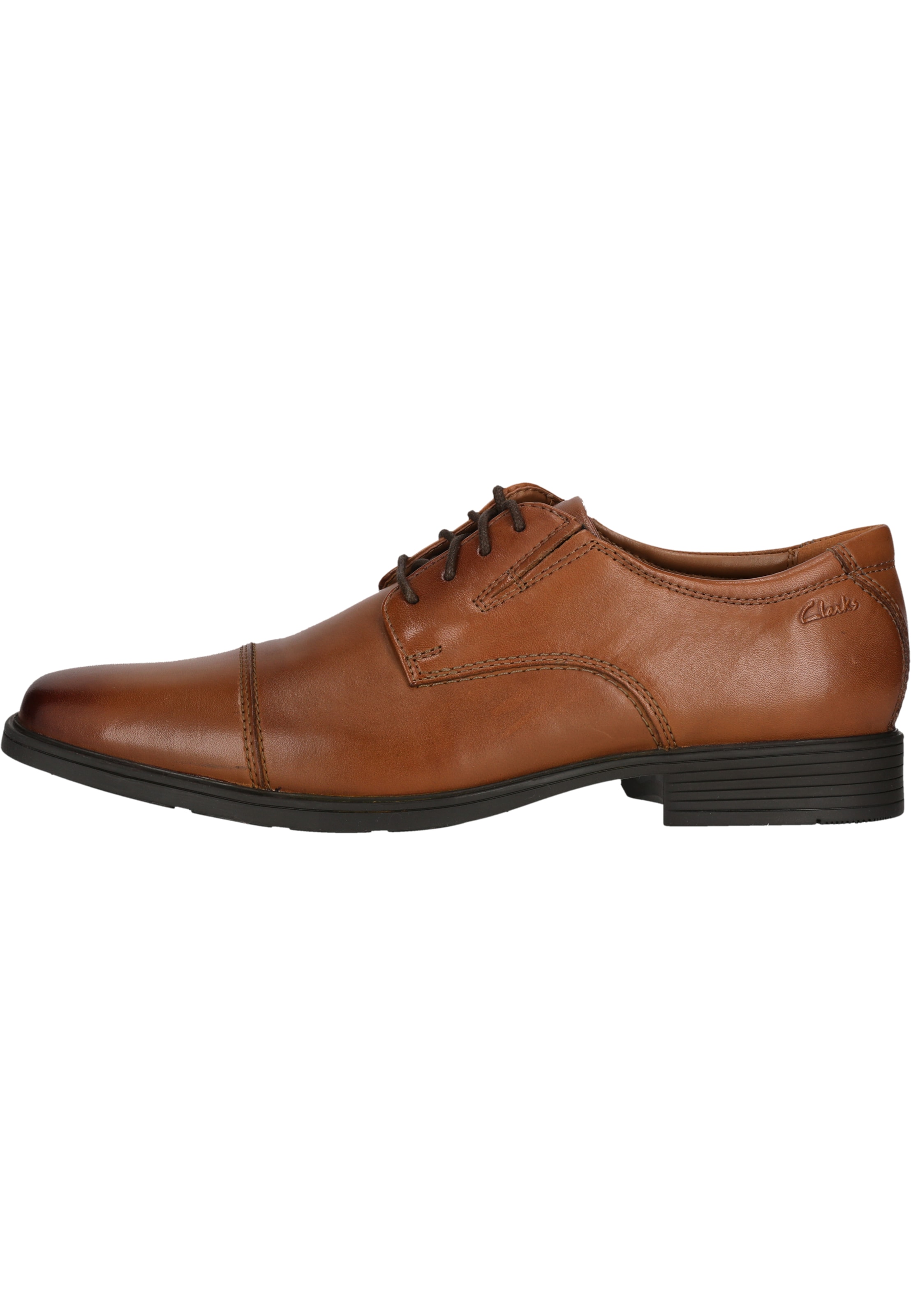 CLARKS Lace-up shoe 'Tilden Cap' in Brown