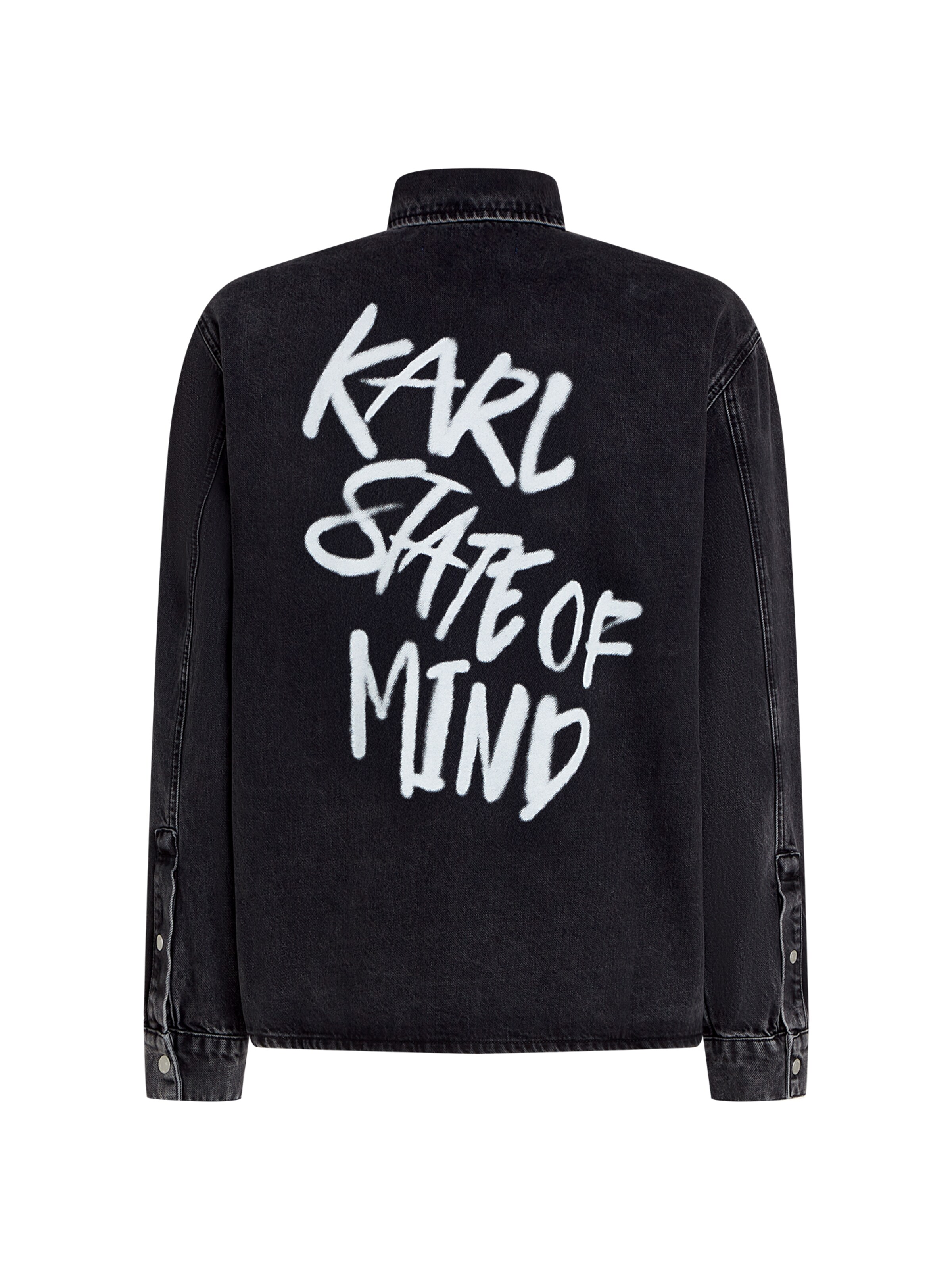KARL LAGERFELD JEANS Pohodlné nošení Košile – černá