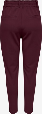 ONLY Slim fit Pants 'Carolina' in Red