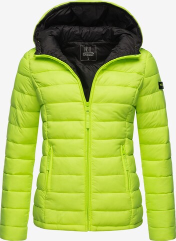 MARIKOO Weatherproof jacket in Green: front