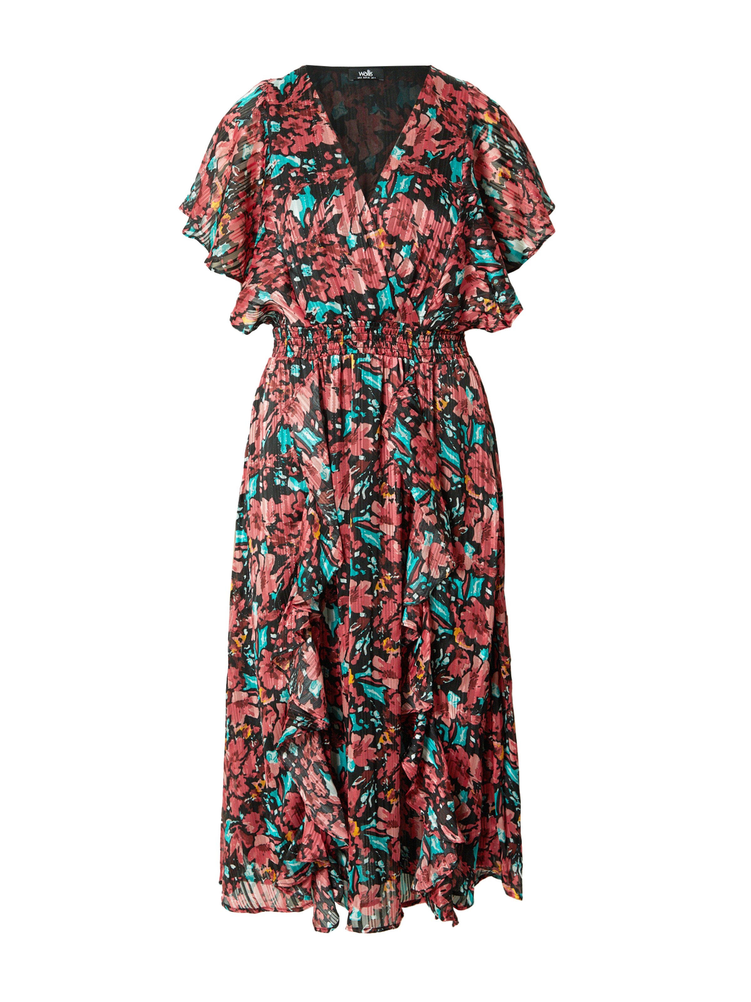 Robe Wallis en rouge : devant