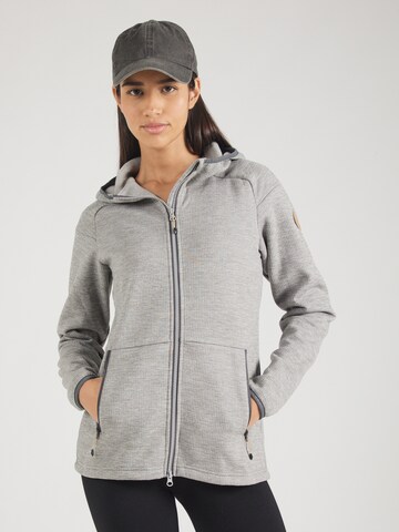 ICEPEAK Functionele fleece jas 'MILLRY' in Grijs: voorkant
