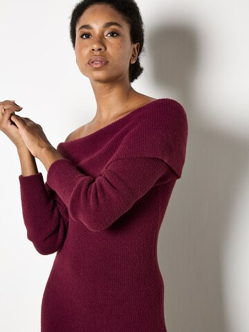 Apricot Jurk ' ' in Rood