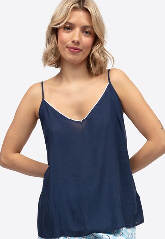 Camicia da notte 'Madelyn Cami' di Cyberjammies in blu: frontale