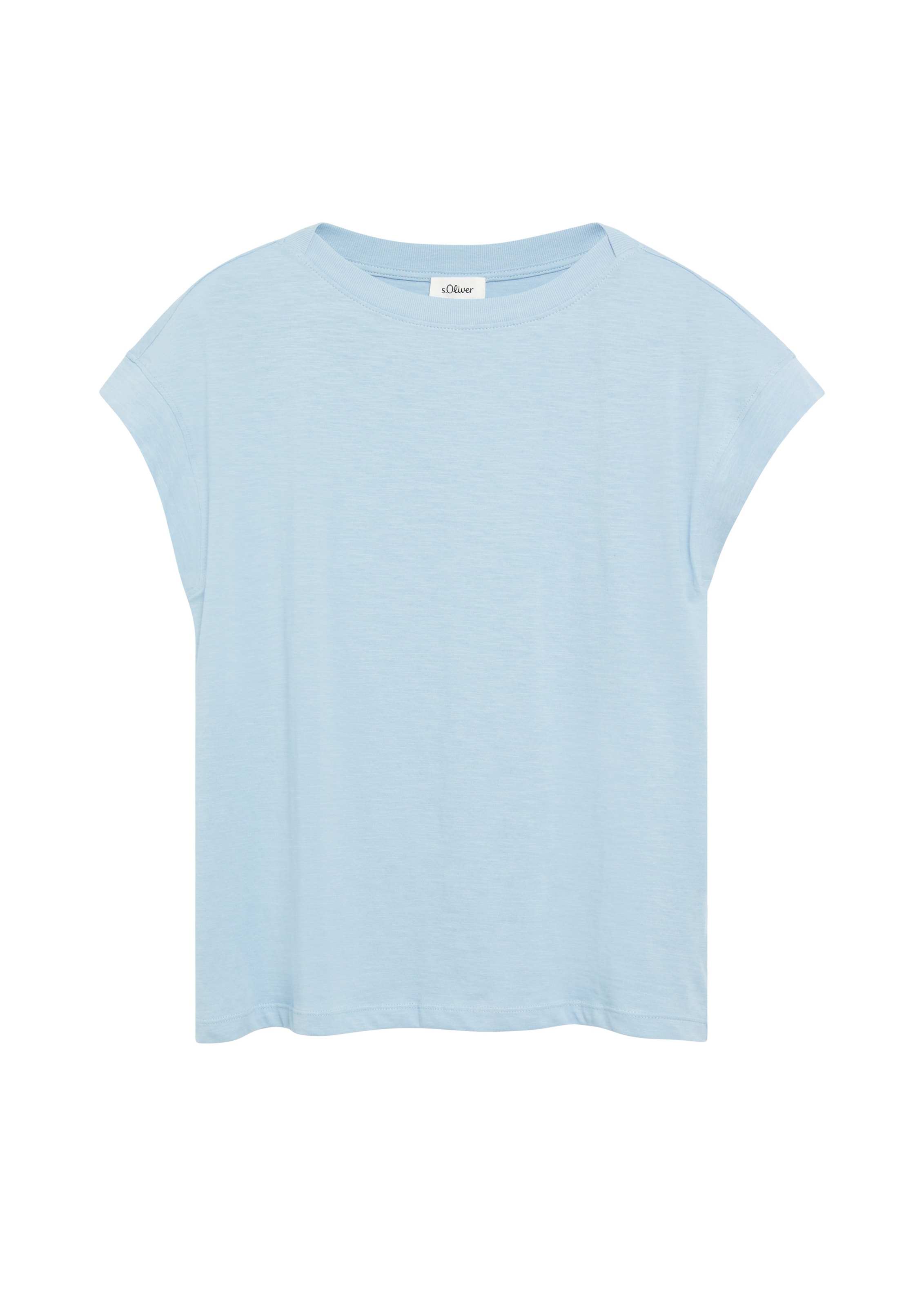 s.Oliver Shirt in Blauw: voorkant