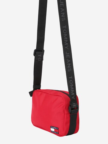 Tommy Jeans - Mala de ombro 'ESSENTIAL DAILY' em vermelho