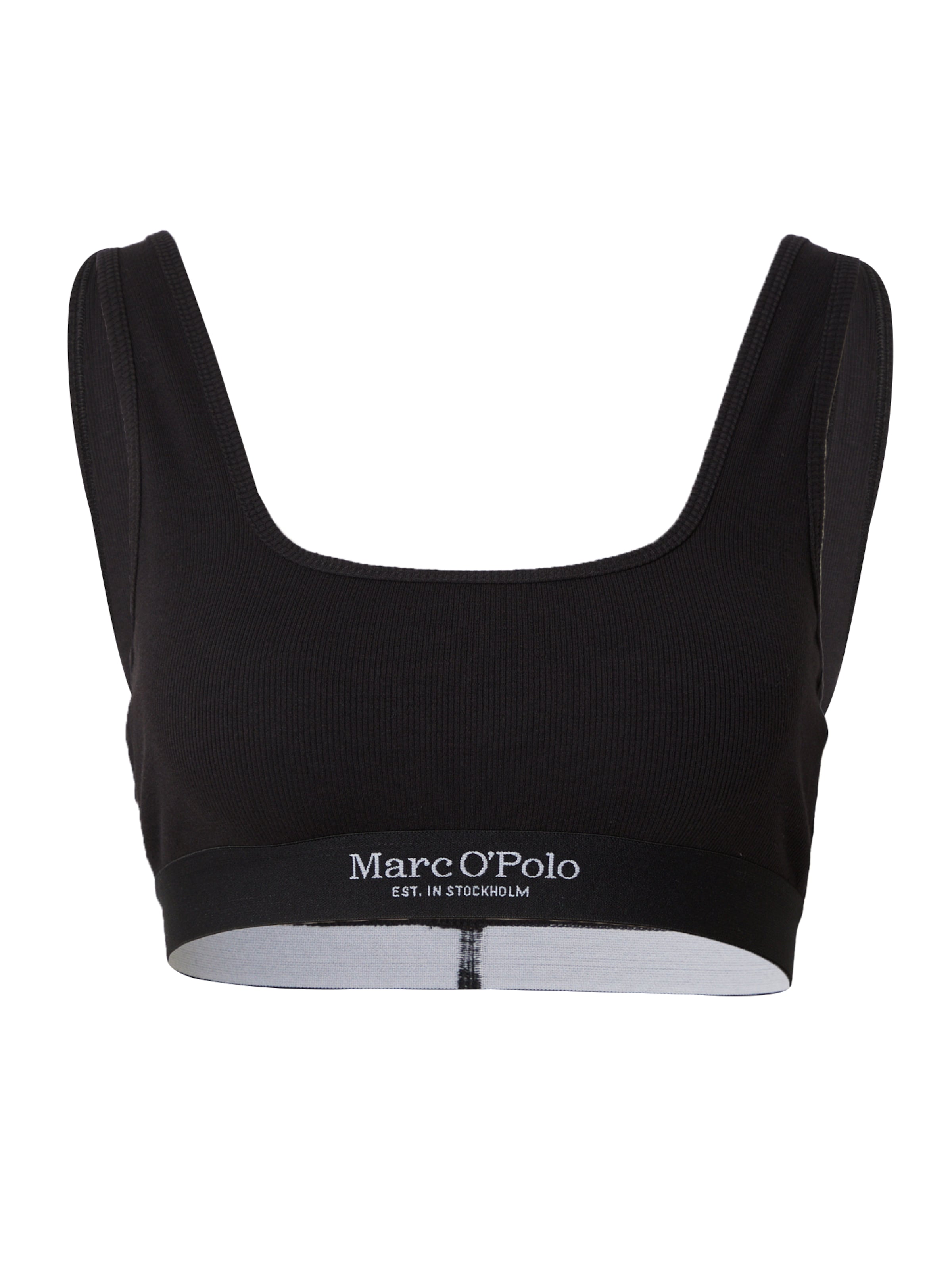 Bustier Soutien-gorge 'Iconic' Marc O'Polo en noir : devant