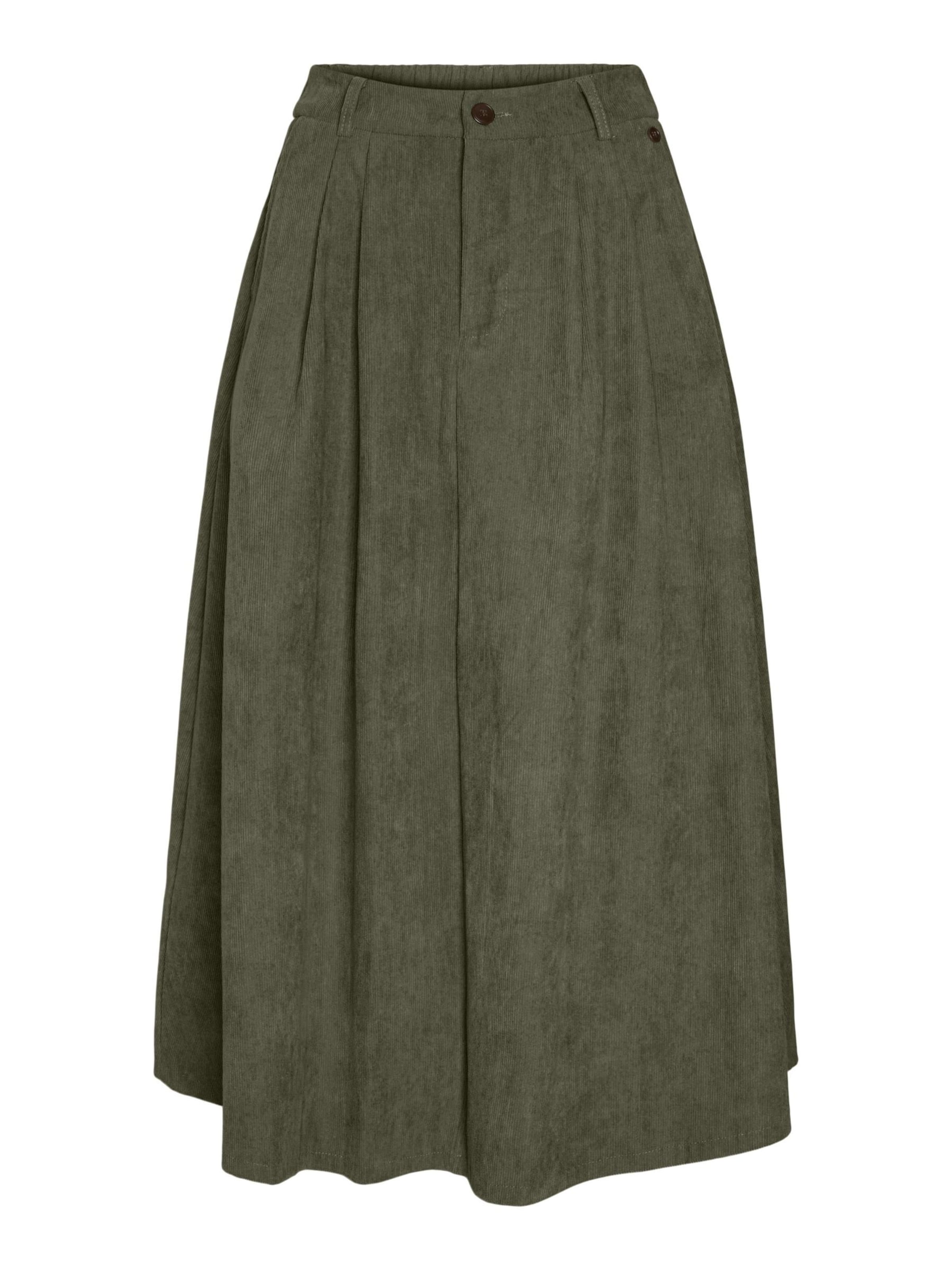 Jupe 'VILJA' VERO MODA en vert : devant