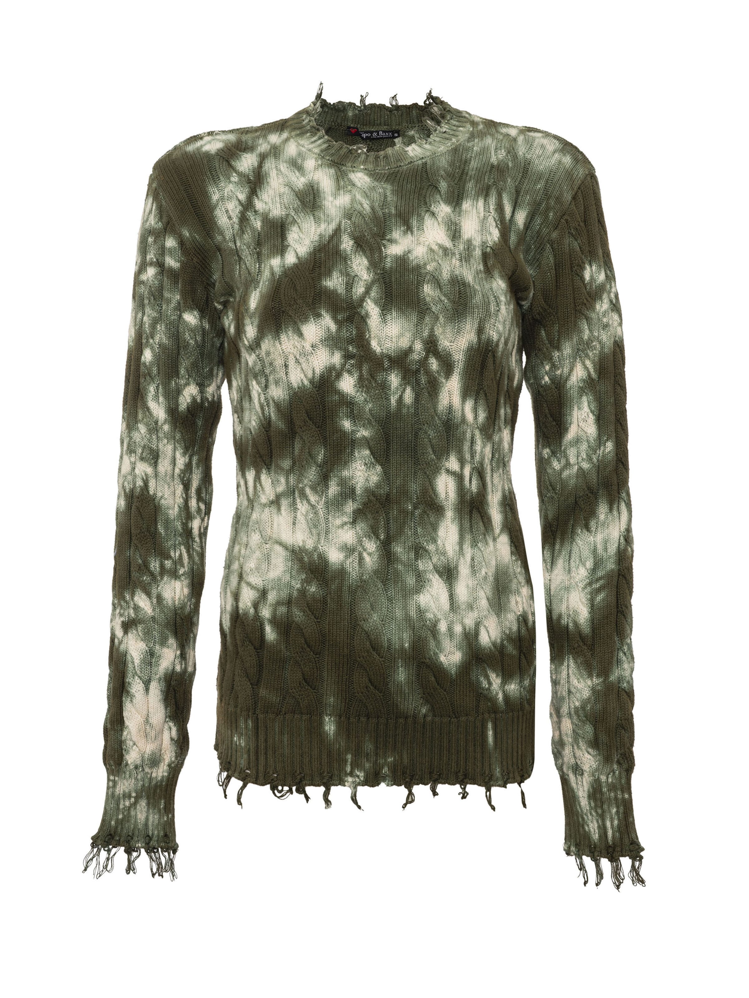 CIPO & BAXX Sweater in Green: front