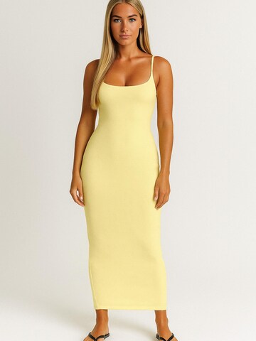 Nudyess Summer Dress '1017E' in Yellow