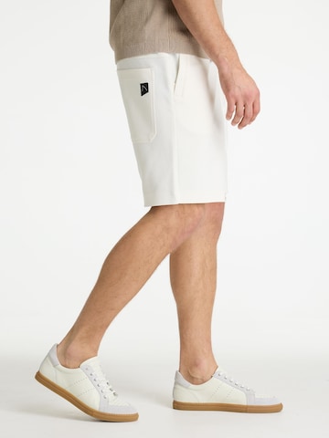 CHASIN' Regular Trousers ' Stavo.S Scuba ' in White