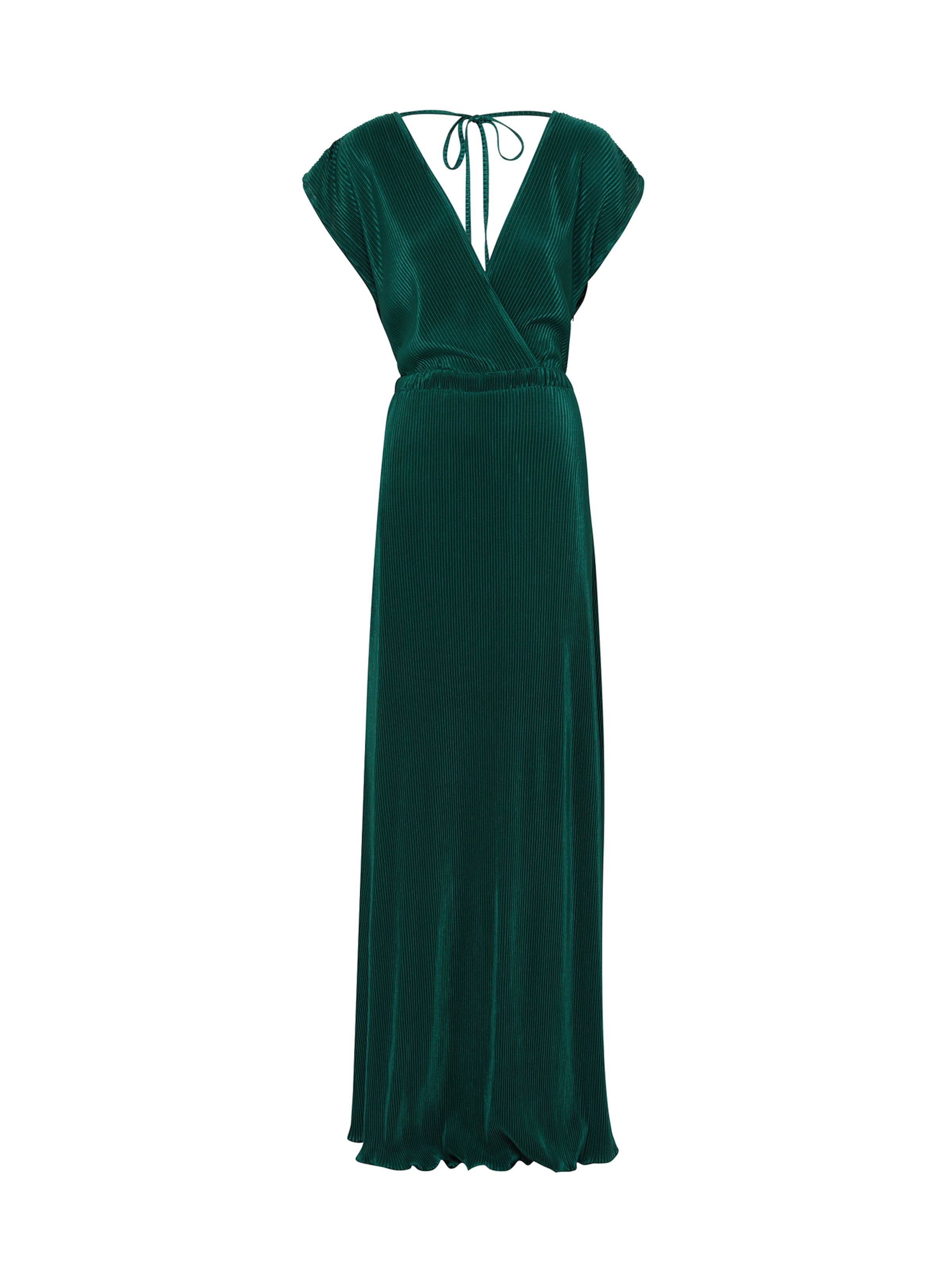 Tussah Dress 'SELKIE' in Green: front