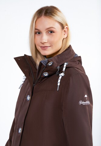 Schmuddelwedda Weatherproof jacket in Brown