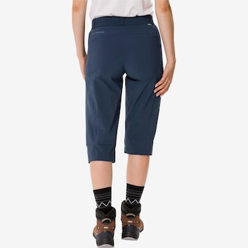 VAUDE Regular Outdoor Pants 'Farley  III' in Blue