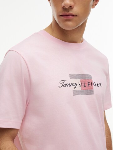 Maglietta di TOMMY HILFIGER in rosa