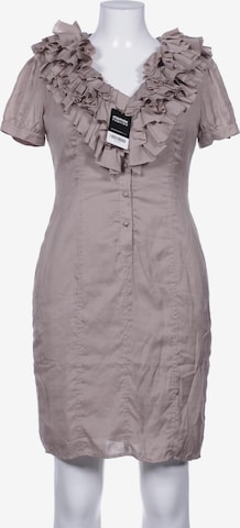 Fever London Dress in XXL in Beige: front