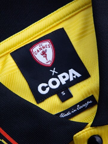 COPA FOOTBALL Jersey 'AS Cannes 1994 - 95 Uit Retro Voetbalshirt' in Yellow