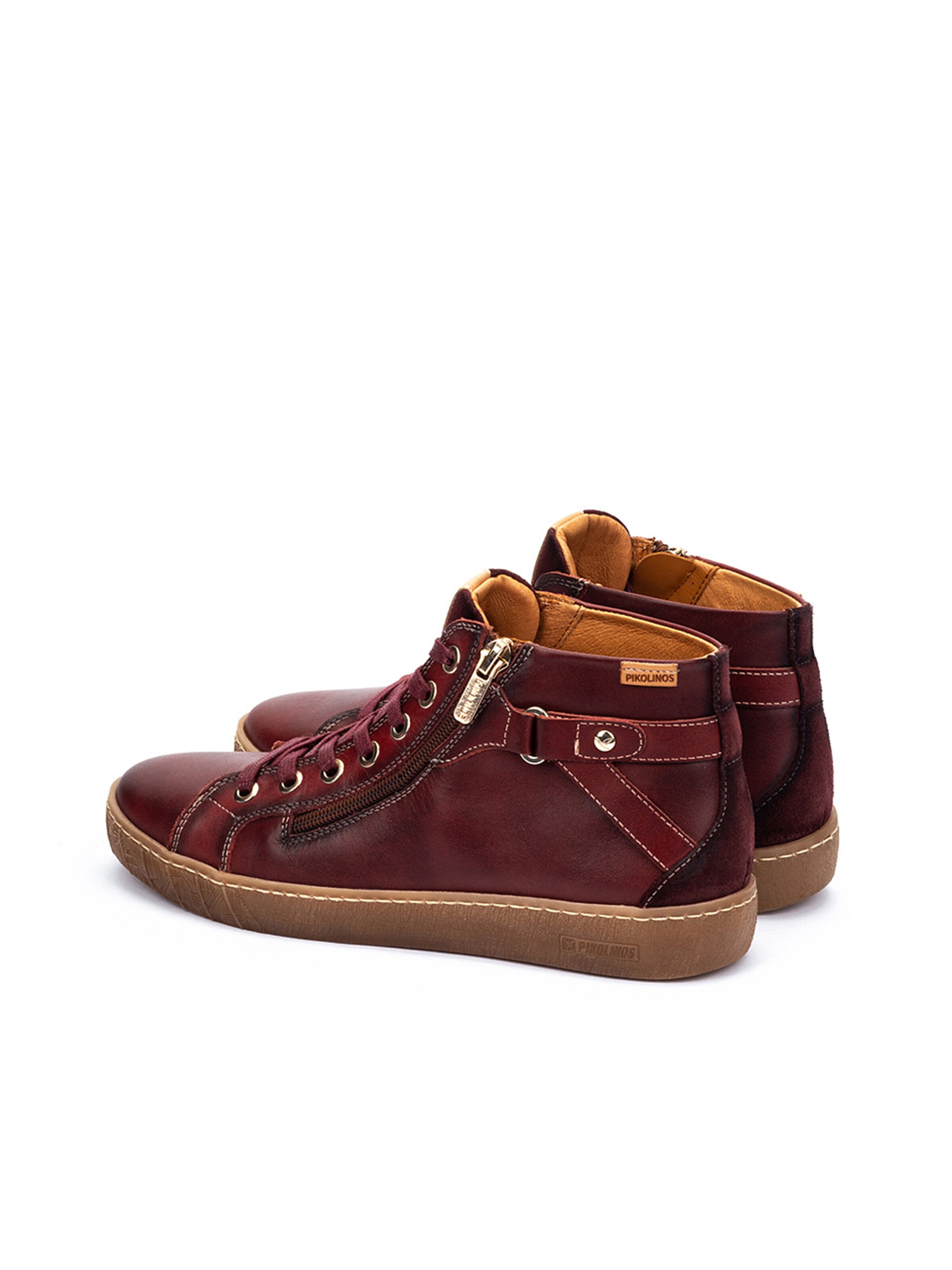 PIKOLINOS Sneakersy wysokie 'Lanzarote' w kolorze czerwony