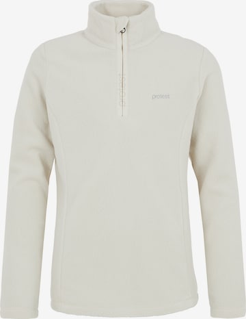 PROTEST Sports sweatshirt 'MUTEY JR' in White: front