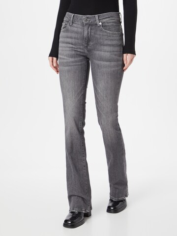 7 for all mankind Bootcut Jeans 'SOHO' in Grijs: voorkant