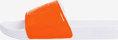 Superdry Mule en orange fluo, Vue avec produit