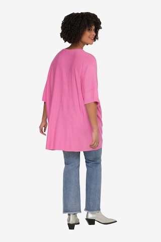 Angel of Style Oversized Sweater in Pink