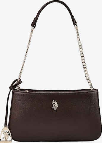 ruda U.S. POLO ASSN. Rankinė ant peties 'JONES S.': priekis