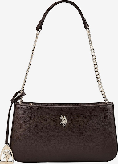 U.S. POLO ASSN. Olkalaukku 'JONES S.' koossa One Size värissä tummanruskea, Tuotenäkymä