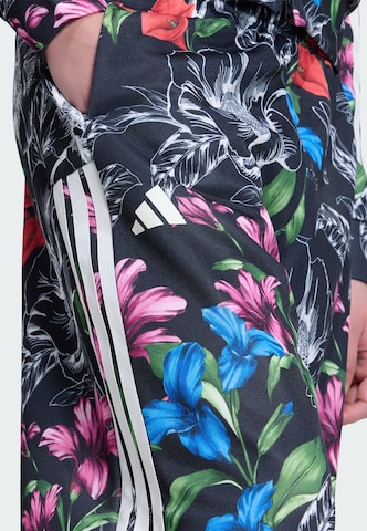 ADIDAS SPORTSWEAR Loosefit Sportovní kalhoty 'ADIDAS X FARM RIO HOUSE OF TIRO' – černá