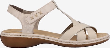 Rieker Sandaal 'Ledersandalen „Massa“' in Beige