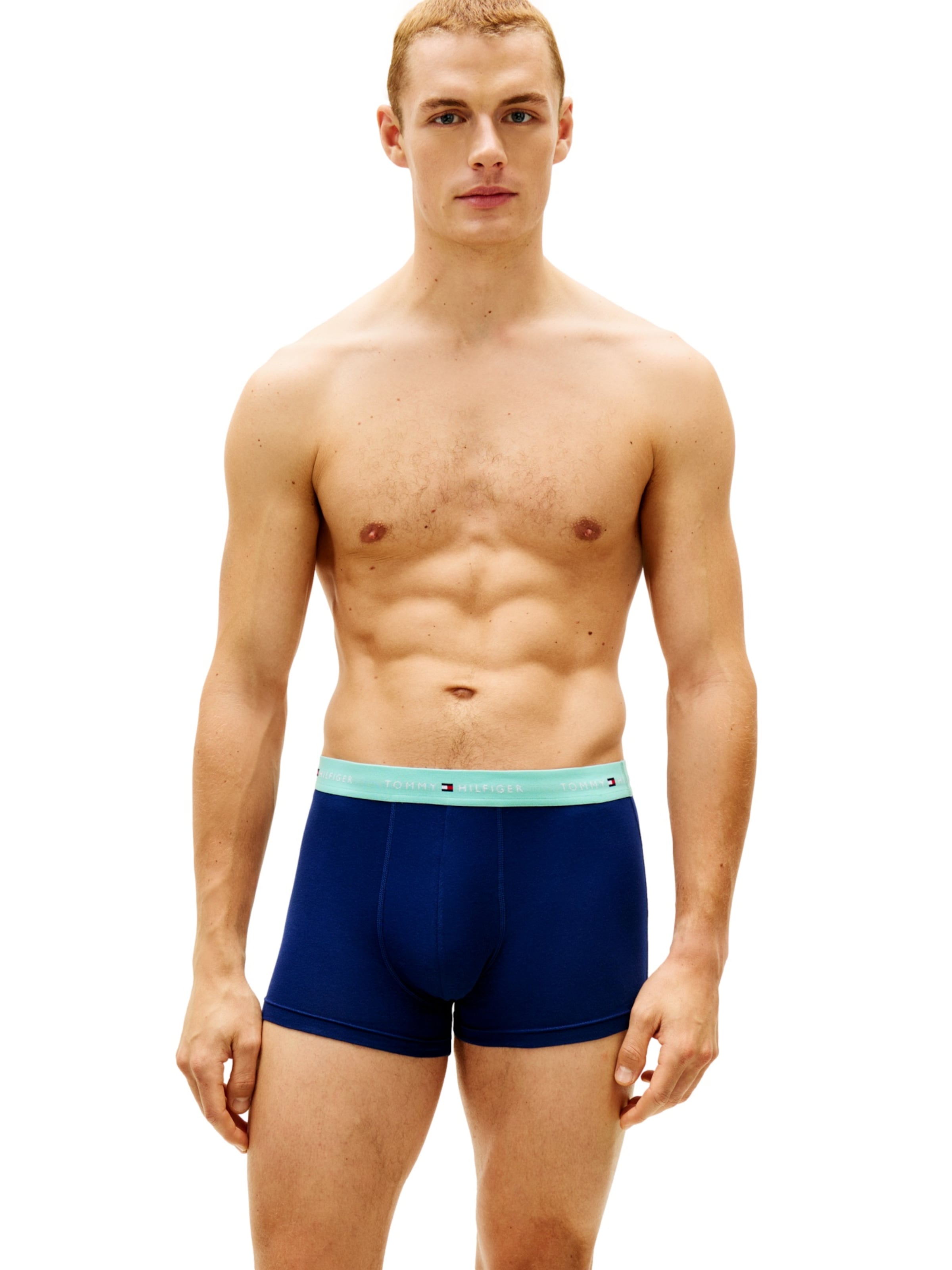 Boxers TOMMY HILFIGER en bleu : devant