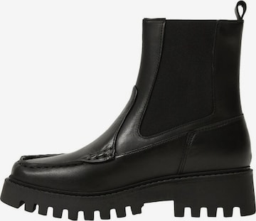 MANGO Chelsea Boots 'Сonga' in Black: front