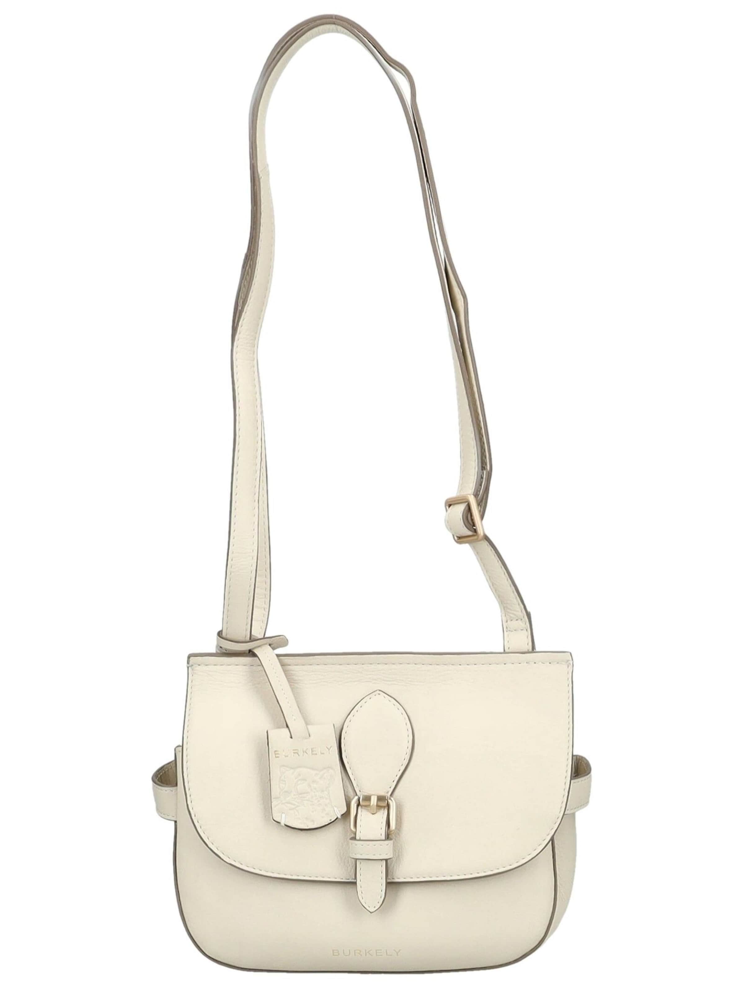 Burkely Umhängetasche in Weiß: Vorderseite