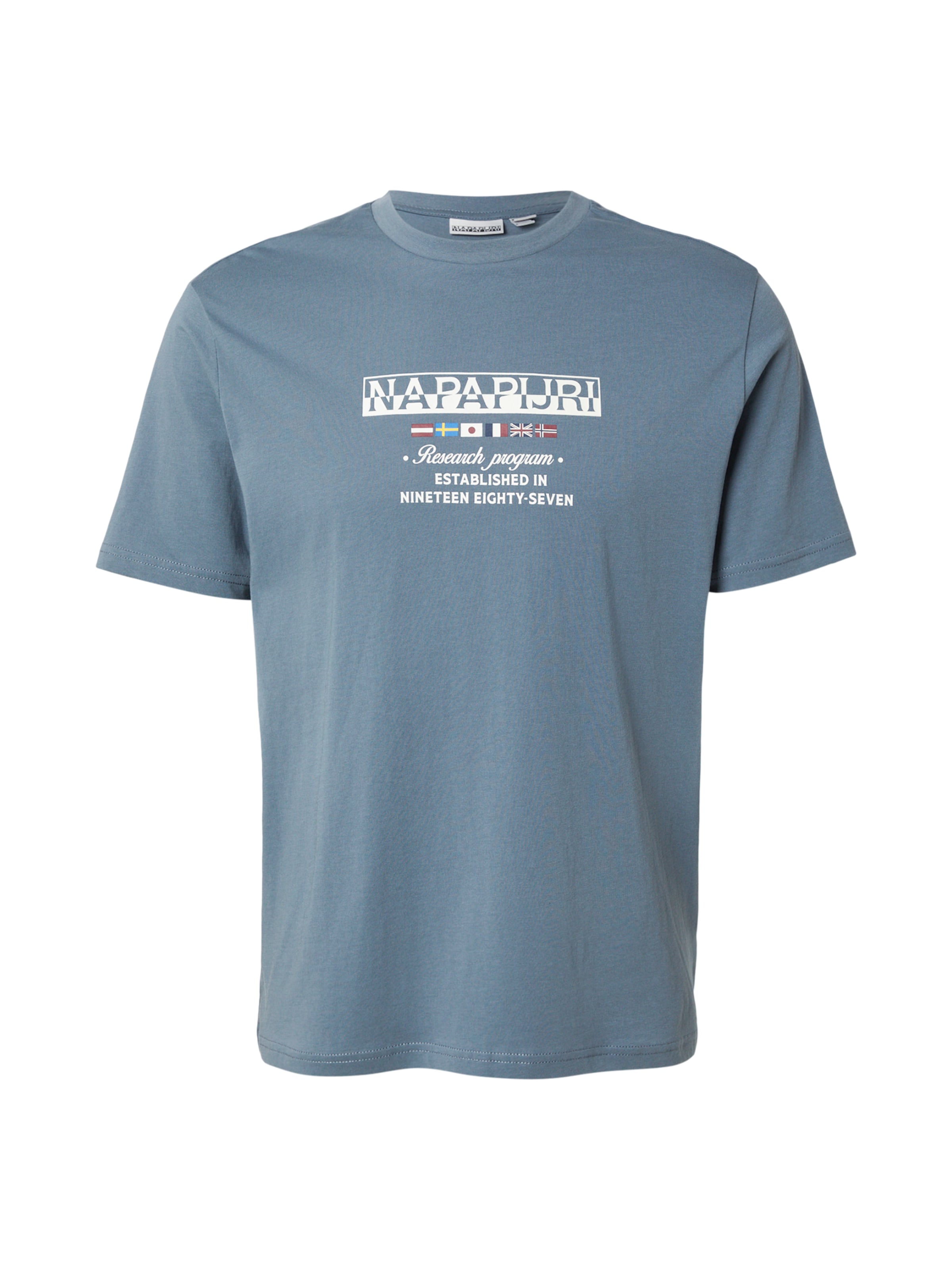NAPAPIJRI Bluser & t-shirts 'SERAE' i grå: forside