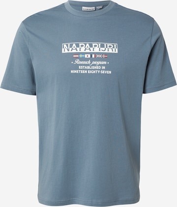NAPAPIJRI Bluser & t-shirts 'SERAE' i grå: forside