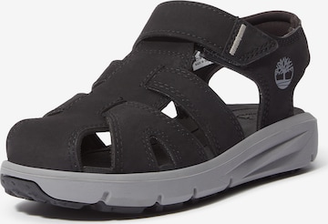 juoda TIMBERLAND Atviri batai: priekis