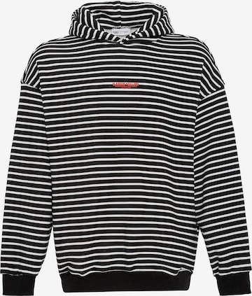 VAMOS CLO Μπλούζα φούτερ σε μαύρο: μπροστά