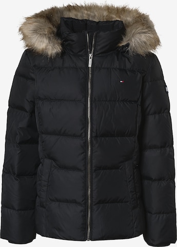 TOMMY HILFIGER Winterjas in Zwart: voorkant