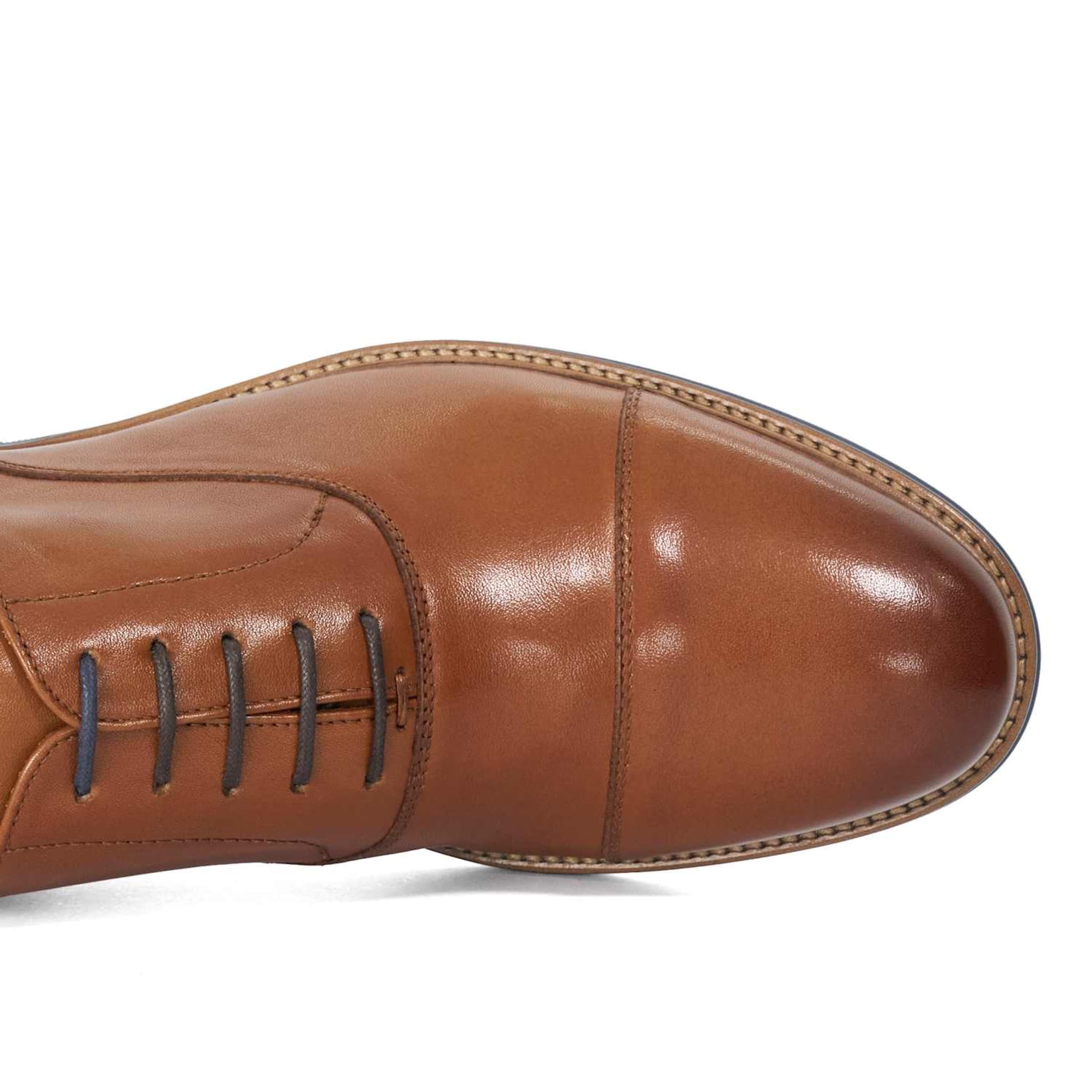 Dune LONDON Schnürschuh 'Stanlakes' in Braun