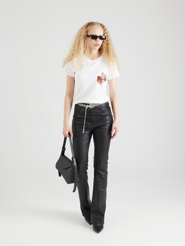 Karl Lagerfeld Shirt 'Ikonik lny' in Wit