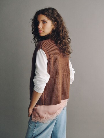 Gilet in maglia di Next in marrone