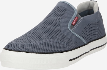 MUSTANG Slip-ons in Blauw: voorkant