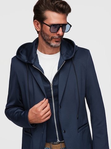 Ombre Regular fit Colbert 'M168' in Blauw