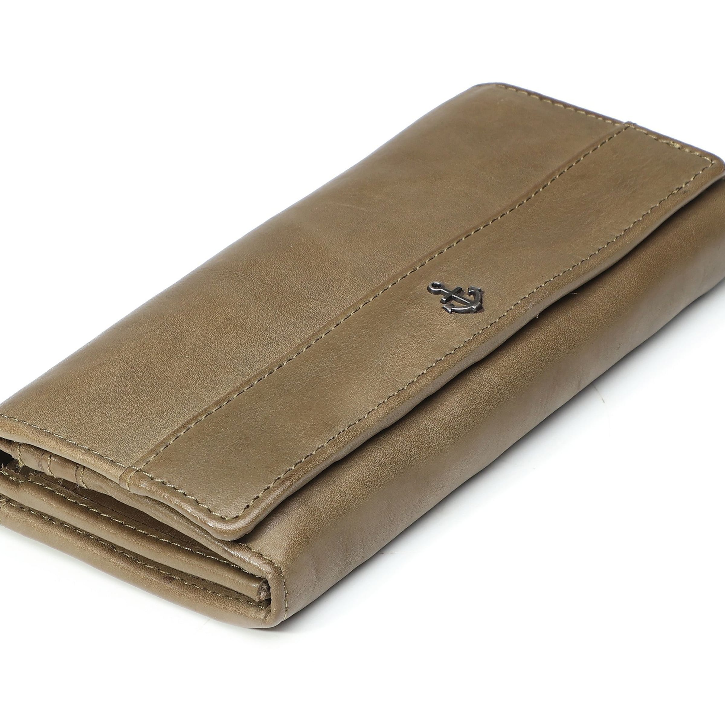 Portamonete 'Anchor Love' di Harbour 2nd in verde