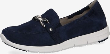 CAPRICE Classic Flats in Blue: front