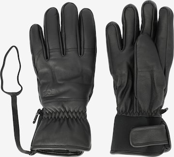 SOS Full Finger Gloves 'Stoneham' in Black: front