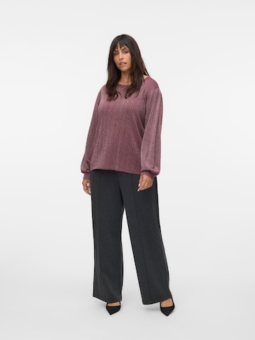 Vero Moda Curve Sweater 'VMCTalia' in Red