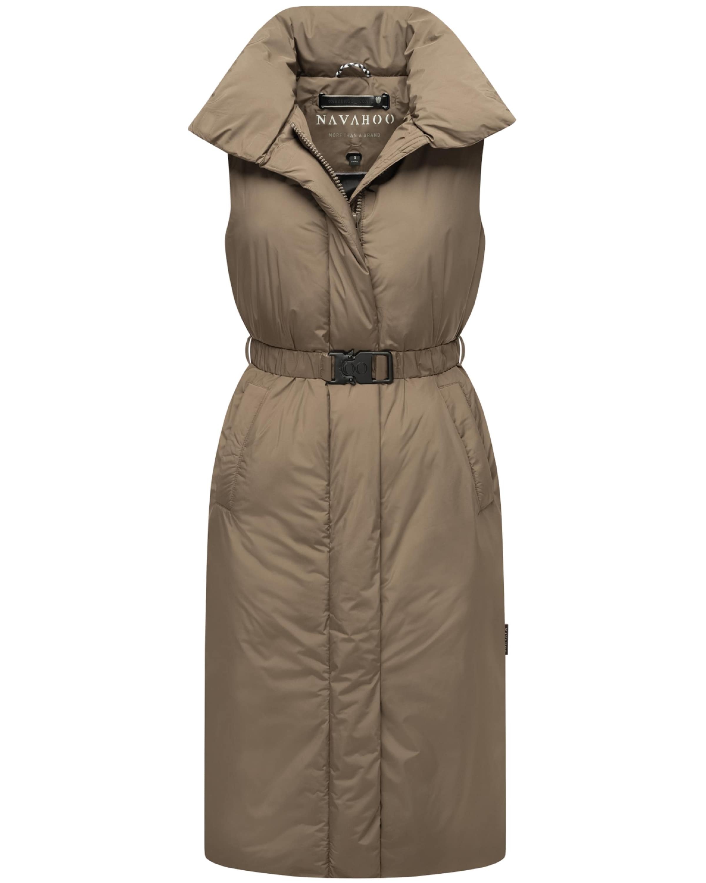 NAVAHOO Weste 'Abendlied XIV' in Braun